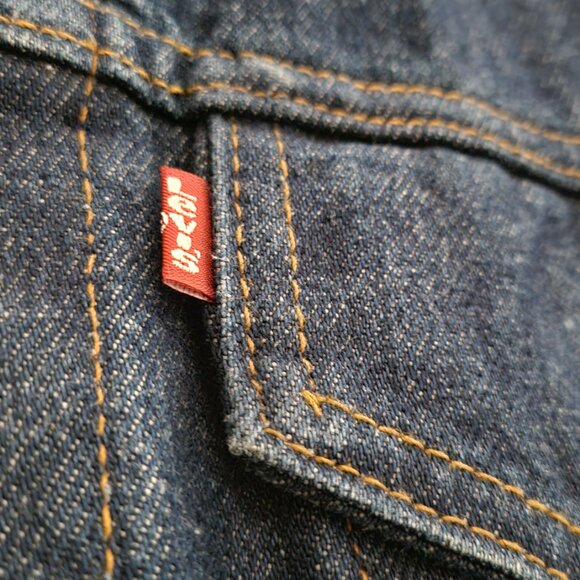 Vintage Levi's Type III Trucker 1980s 1990s Jean Denim Jacket - Made in USA! - Picture 4 of 5
